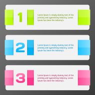 Set of colorful vector banners N2