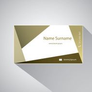 Calling card of art manager N6