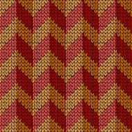 vector seamless knitted pattern