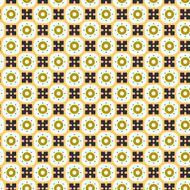 Seamless simple retro geometrical pattern of classic style N13