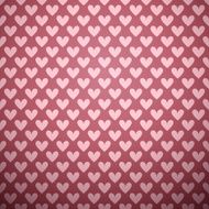 Heart shape vector seamless pattern (tiling) N10