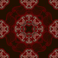 Patterned floor tile in oriental style N44