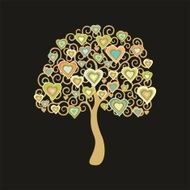 Valentines tree
