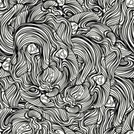 abstract seamless pattern of waves N2