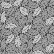 abstract foliage leaf seamless background