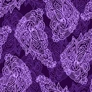 Seamless vector paisley pattern