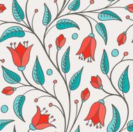 Seamless Floral Pattern N829