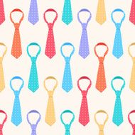 colored ties