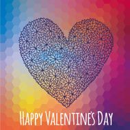 Vector background heart N2