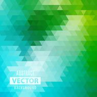 Abstract color triangle background template N14
