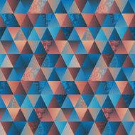 Seamless geometric pattern with triangle N5