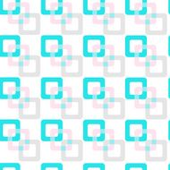 Abstract seamless pattern Square elements