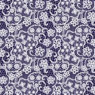 Lace seamless pattern with flowers N201
