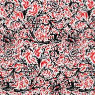 Flowers Vector Beautiful background with a flower ornament N25