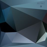 Dark Mosaic triangle background N25