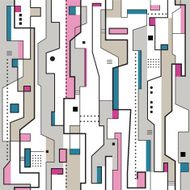 colorful geometric abstract background N8