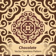 Chocolate Vector Seamless Pattern N2
