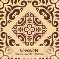 Chocolate Vector Seamless Pattern N3