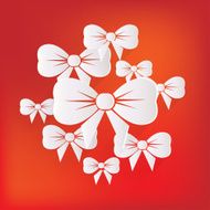 Gift Christmas bow web icon N7