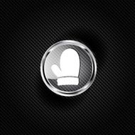 Christmas mitten icon N7