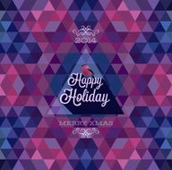&quot;Happy Holiday&quot; Poster