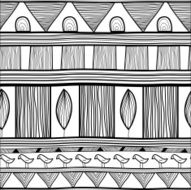 tribal pattern N591