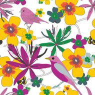 Floral background N518
