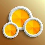 Abstract 3d circle