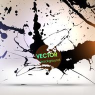 Abstract Ink Blot for Grunge Backgound N296