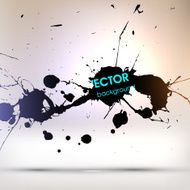 Abstract Ink Blot for Grunge Backgound N304
