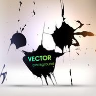 Abstract Ink Blot for Grunge Backgound N305