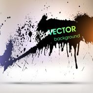Abstract Ink Blot for Grunge Backgound N311