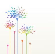 Colorful Flower Designs N3