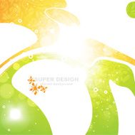 Abstract Summer Background Design Template N6