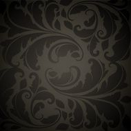 Floral Retro Background for Vintage Design N1163