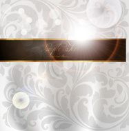 Floral Retro Background for Vintage Design N1165