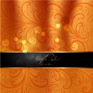 Floral Retro Background for Vintage Design N1169