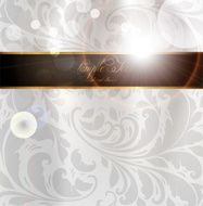 Floral Retro Background for Vintage Design N1177