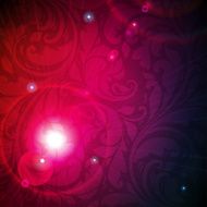 Floral Retro Background for Vintage Design N1179