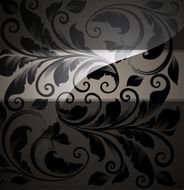 Floral Retro Background for Vintage Design N1181