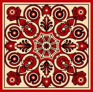 Vector ornamental pattern N2