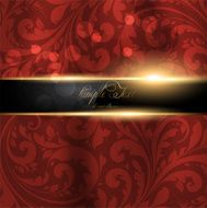 Floral Retro Background for Vintage Design N1204