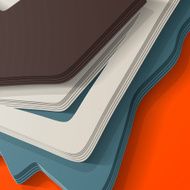 3D style abstract background with lots of layers N3