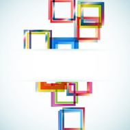 square shape background