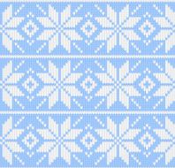 knitted seamless blue pattern N2
