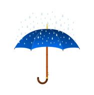 Umbrella and rain N2