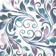 Floral Retro Background for Vintage Design N1214