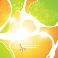 Abstract Summer Background Design Template N9