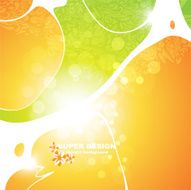 Abstract Summer Background Design Template N11