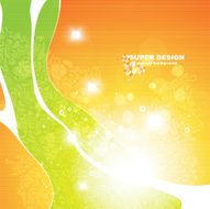 Abstract Summer Background Design Template N12